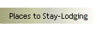 Places to Stay-Lodging